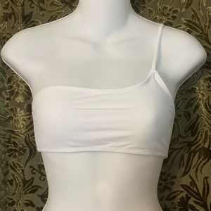 NWOT White Bikini Top